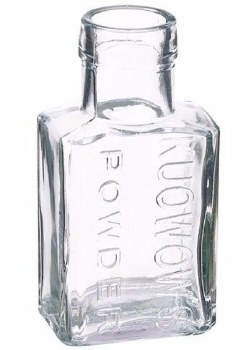 Pharmacist Glass Bottle, 4.5&quot; - Clear