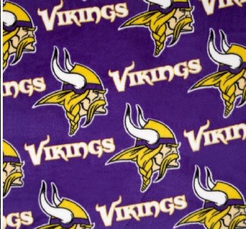 Polar Fleece, 60&quot; - Minnesota Vikings