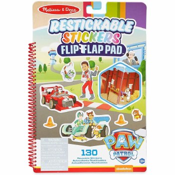 Melissa & Doug Paw Patrol Reusable Sticker Pad- Classic Misisons