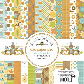 Pumpkin Spice 6x6 Paper Pad
