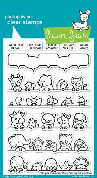 Simply Celebrate More Critters Clear Stamps