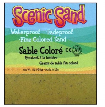 Scenic Sand, 1lb - Bright Yellow