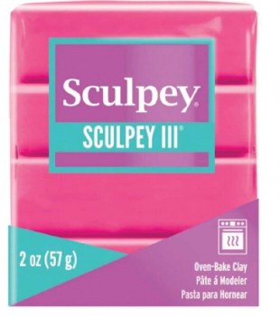 Sculpey III Polymer Clay - Candy Pink 2oz