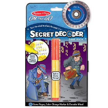 Melissa &amp; Doug On The Go Secret Decoder Book