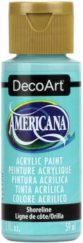 Americana Acrylic Paint, 2oz- Blues: Shoreline
