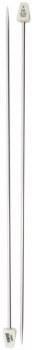 Silvalume Single Point Knitting Needles 10&quot;- Size 2/2.75mm