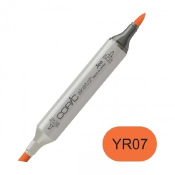 Copic Sketch Marker- YR07 Cadmium Orange