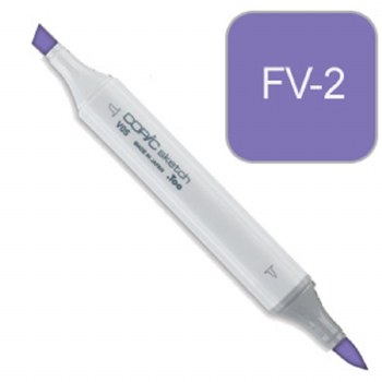 Copic Sketch Marker- FV2 Fluorescent Dull Violet