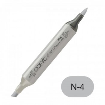 Copic Sketch Marker- N4 Neutral Gray