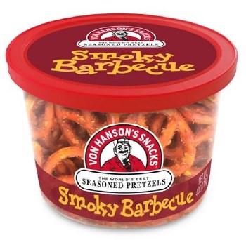Von Hanson's 4oz Pretzel Cup- Smokey BBQ