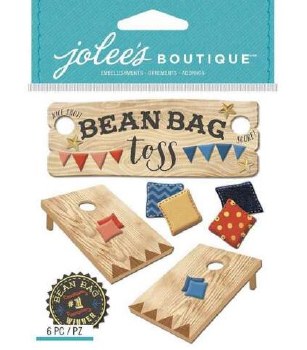 Jolee's Dimensional Stickers - Bean Bag Toss