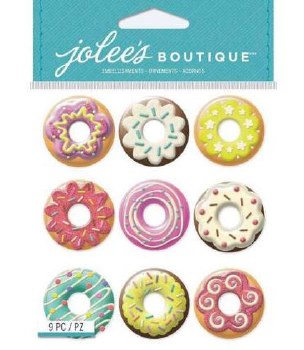 Jolee's Dimensional Stickers - Donuts