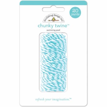 Doodlebug Chunky Twine- Swimming Pool
