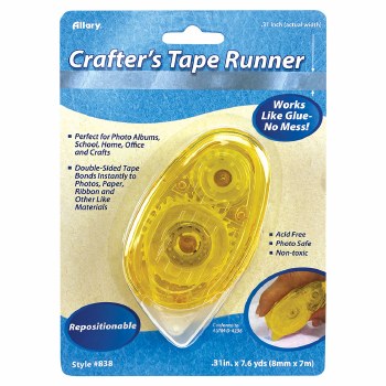 Allary Crafter's Tape Runner - Repositioable