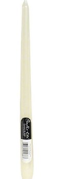 Taper Candle, 12&quot; - Ivory