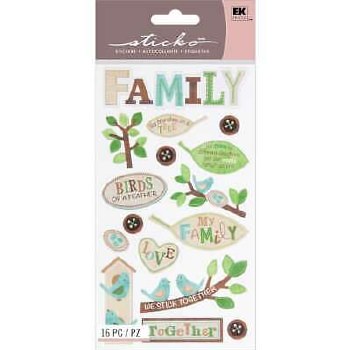 Sticko Stickers- Family- The Family Tree