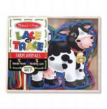 Melissa & Doug Lace and Trace- Farm Animals