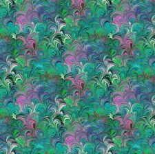108" Cosette Bolted Fabric - Teal Multi