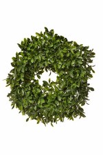 Boxwood Candle Ring, 11"