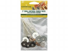 Candle Wicks Beeswax Coated - 3in