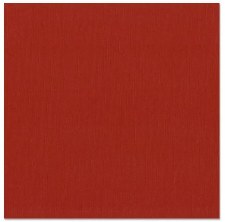 12x12 Red Textured Cardstock- Bazzill Red