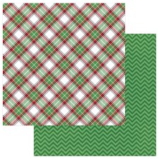 Campfire 12x12 Paper- Flannel Shirt