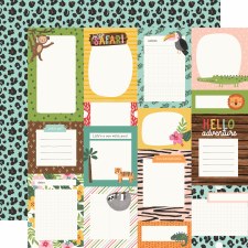Into the Wild 12x12 Paper- Journal Elements