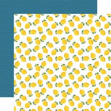 A Slice of Summer 12x12 Paper- Lemons