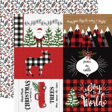 A Lumberjack Christmas 12x12 Paper- 4x6 Cards