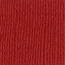 12x12 Red Textured Cardstock- Maraschino