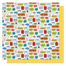 Bow Wow 12x12 Paper- Speak!