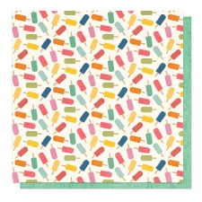 Sweet Sunshine 12x12 Paper - Stay Cool