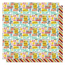 MVP Softball 12x12 Paper- Steal
