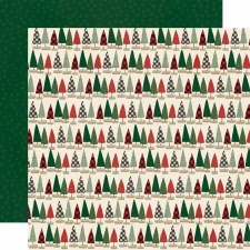 Jingle All the Way 12x12 Paper- Tree Trimming