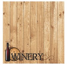 Reminisce Food & Drink 12x12 Paper - Wood Winery