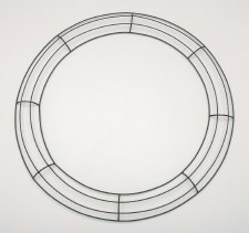 Box Wire Wreath Frame 18in - Green