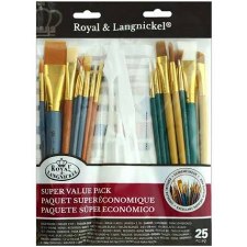 Paint Brush Variety Value Pack, 25ct