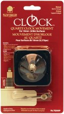 Clock Movement & Hands- For 3/8" Surfaces