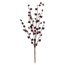 Mini Pomegranate Berry Spray, 30" - Burgundy