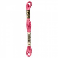 3373 DMC Embroidery Floss - Dusty Rose
