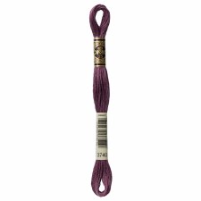 3740 DMC Embroidery Floss - Antique Dark Violet