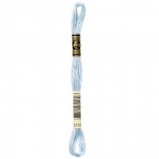 3753 DMC Embroidery Floss - Very Light Antique Blue