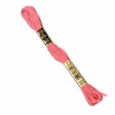 3833 DMC Embroidery Floss - Light Raspberry