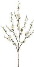 Cherry Blossom Spray, 39"- White