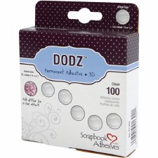 Scrapbook Adhesives 3D Adhesive Dots- Large, 1/2"