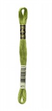 471 DMC Embroidery Floss - Very Light Avocado Green