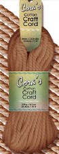 Cora's Cotton Craft Cord- Biscuit Brown, 4mm