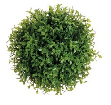 Tea Leaf Deco Ball, 5" - Green