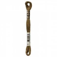 611 DMC Embroidery Floss - Dark Drab Brown