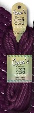 Cora's Cotton Craft Cord- Plum, 6mm